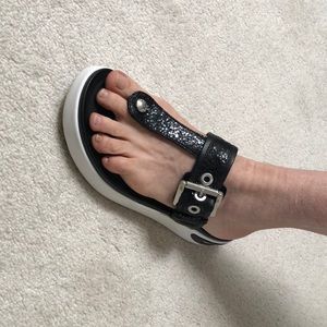 Geox black Ottaya sandal with box size 8 fits like size 7